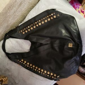Givenchy V George's Leather Bag